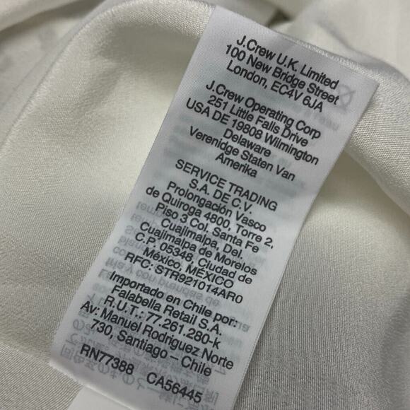 J.Crew Factory Animal Python Snake Print Smocked Waist Dress Long Sleeve sz XXS - Picture 4 of 9